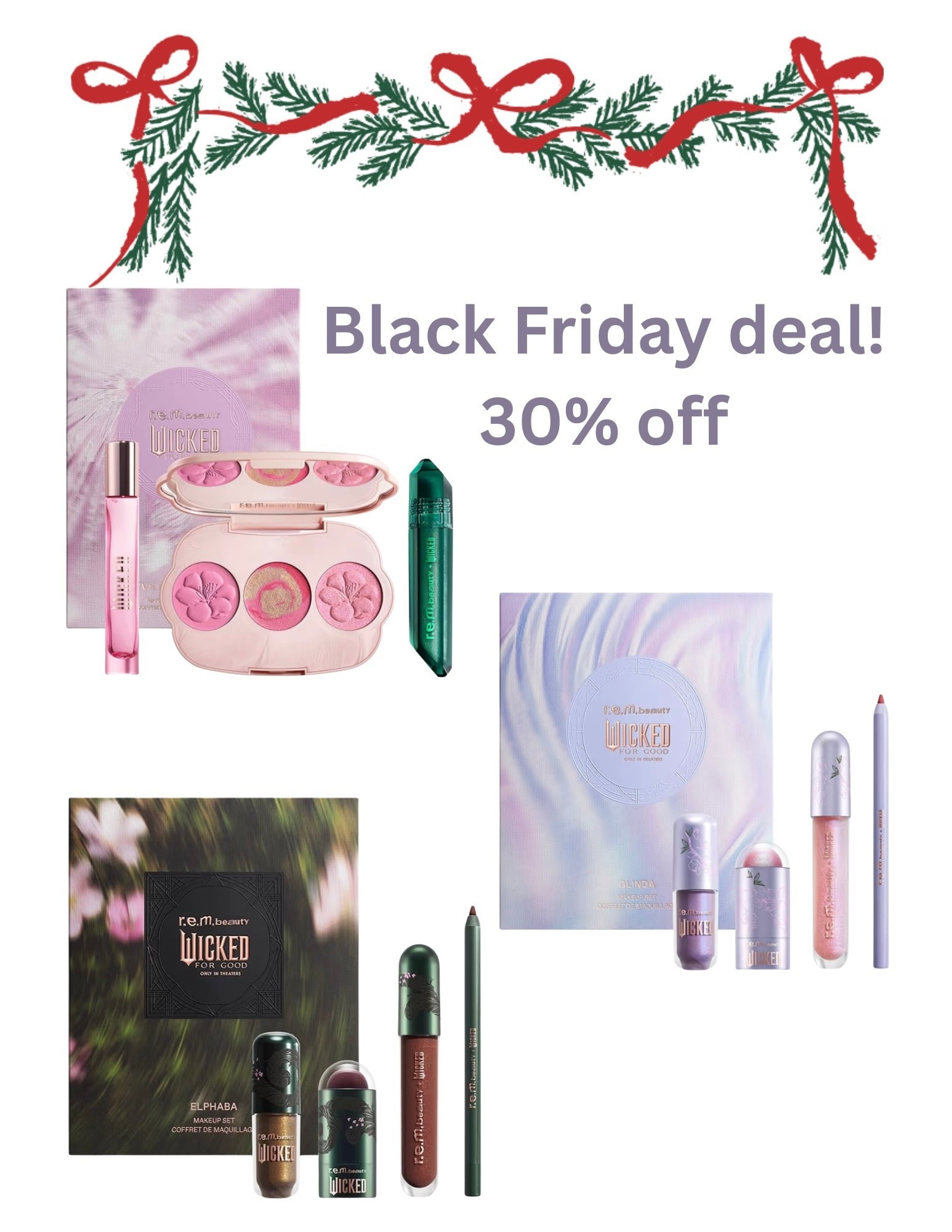 Black Friday deal! Save 30% off 🎉 Wicked beauty products. 

#LTKBeauty #LTKGiftGuide #LTKSaleAlert