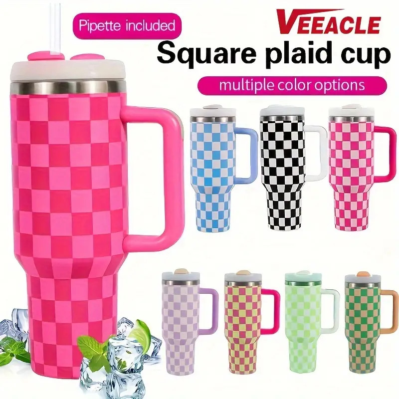 Portable Large Capacity Tumbler Water Bottle With Straw 304 - Temu | Temu Affiliate Program