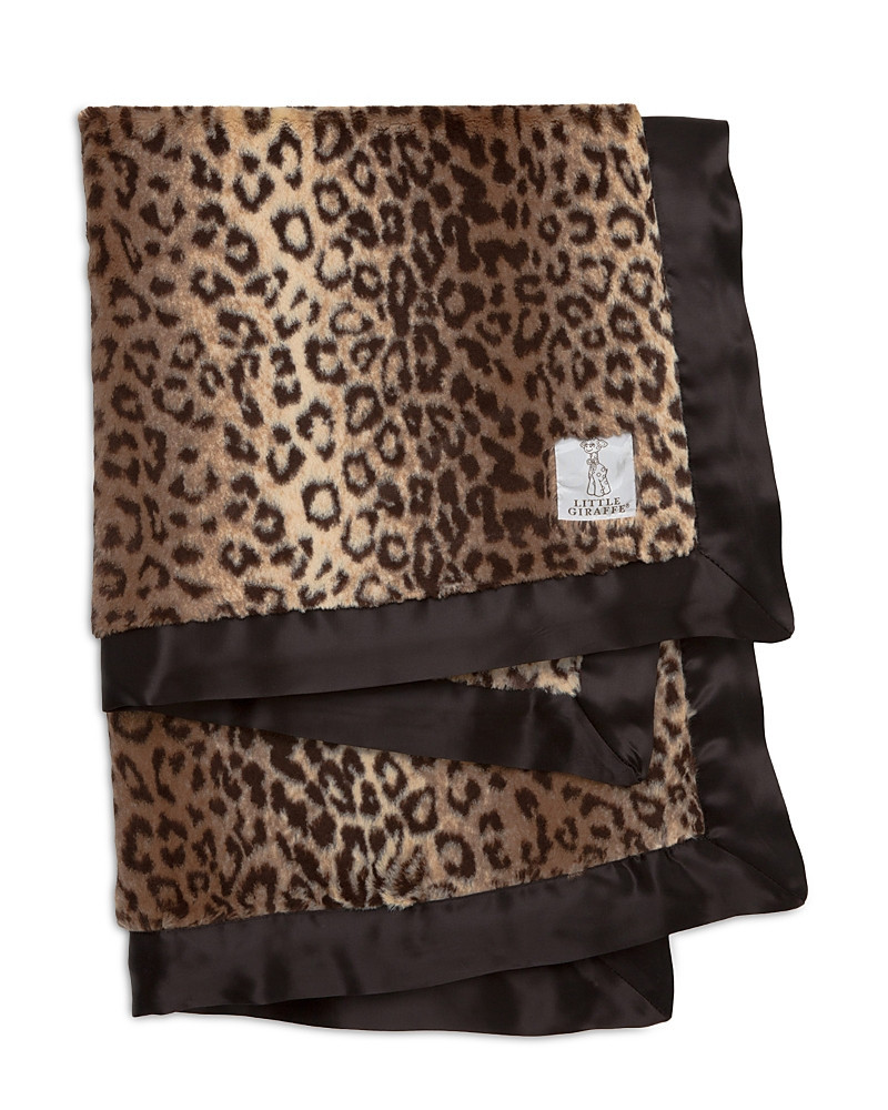 Little Giraffe Luxe Faux Fur Leopard Blanket - Baby | Bloomingdale's (US)