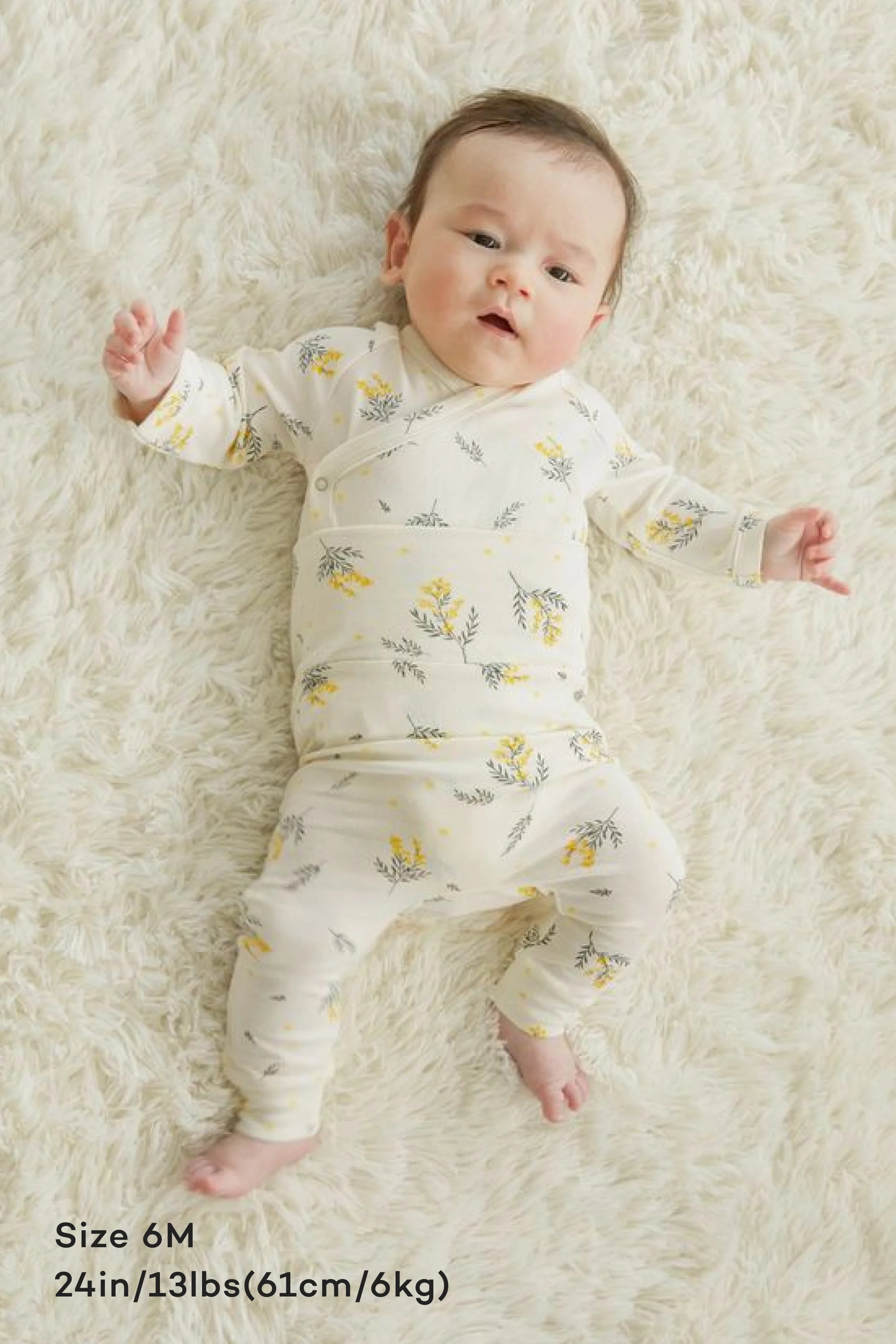 Bamboo Light Bodysuit & Leggings Set (0-12M) | Konny Baby