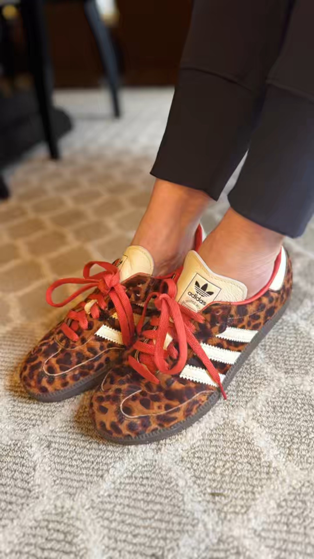 Cannot tell you how many compliments Val gets on these Adidas Samba Tennis Shoes… They are so comfortable… and under $100!! Whats not to like!
If you don’t care for animal print no concerns! They come in many different colors!!

#LTKTravel #LTKOver40 #LTKFindsUnder100
