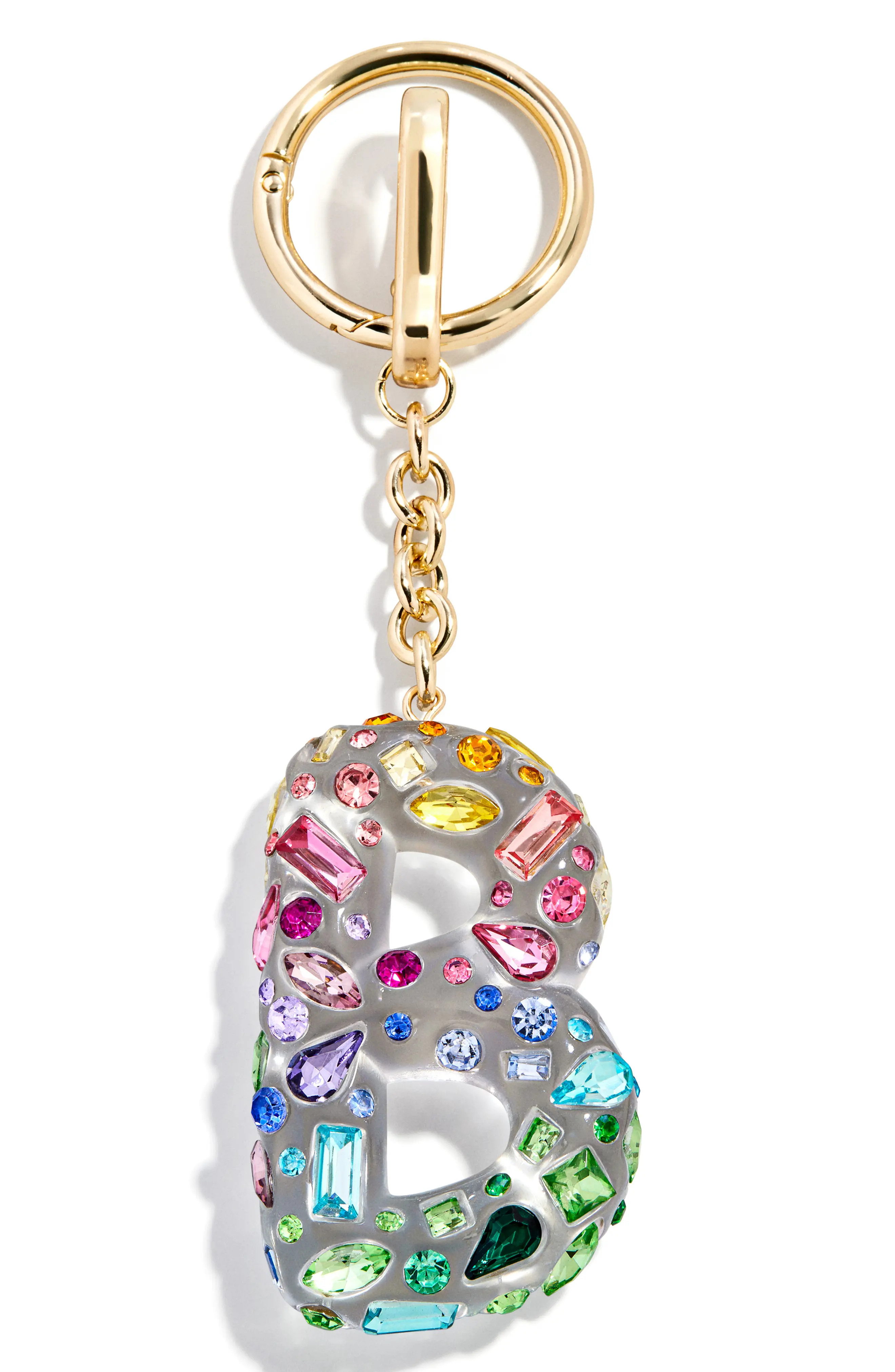 Crystal Initial Key Ring Bag Charm | Nordstromrack | Nordstrom Rack