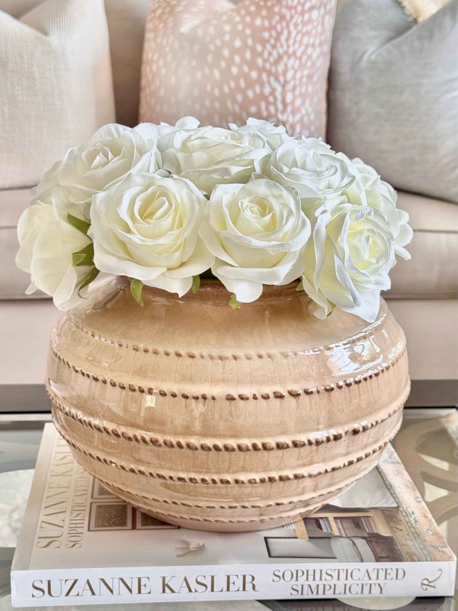 🤍Add a touch of timeless sophistication to every space in your home with these beautiful silk roses! Perfect for every design style!! 

Home Decor Faux Florals | White Artificial Roses | Coffee Table Accessories | Timeless Decor | Summer Decor | Modern Coastal Decor | Transitional Decor | Amazon Home

#LTKHome #LTKSeasonal