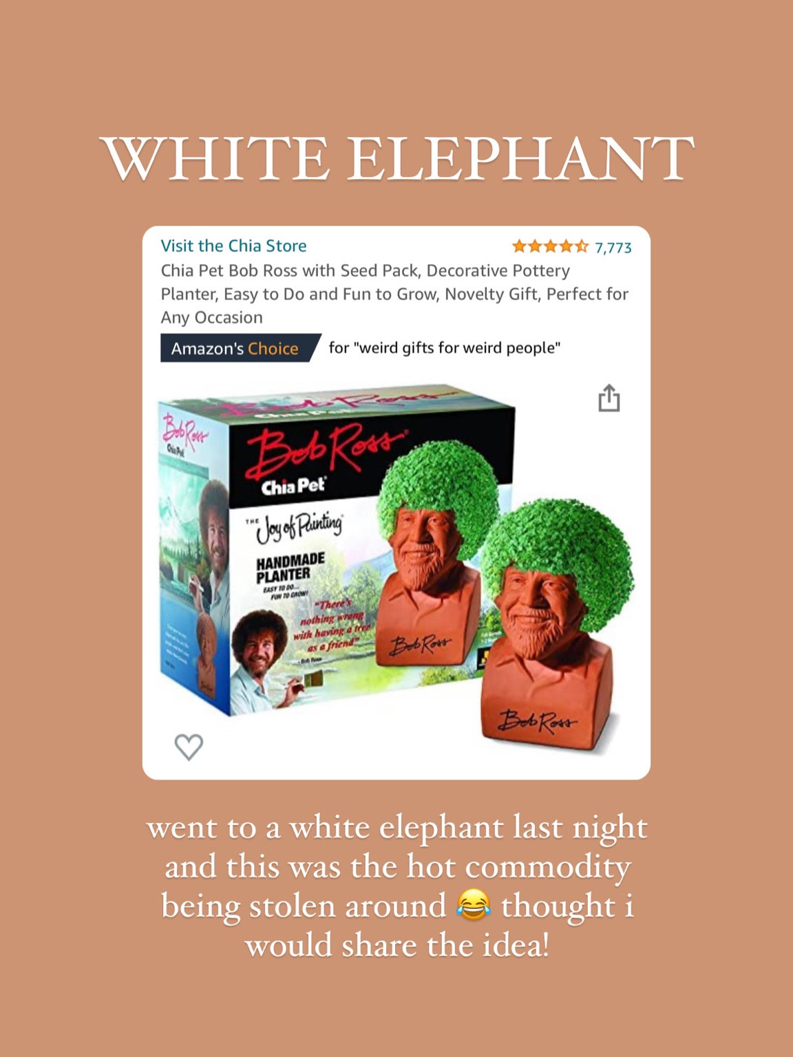 Chia Pet Bob Ross with Seed Pack, … curated on LTK