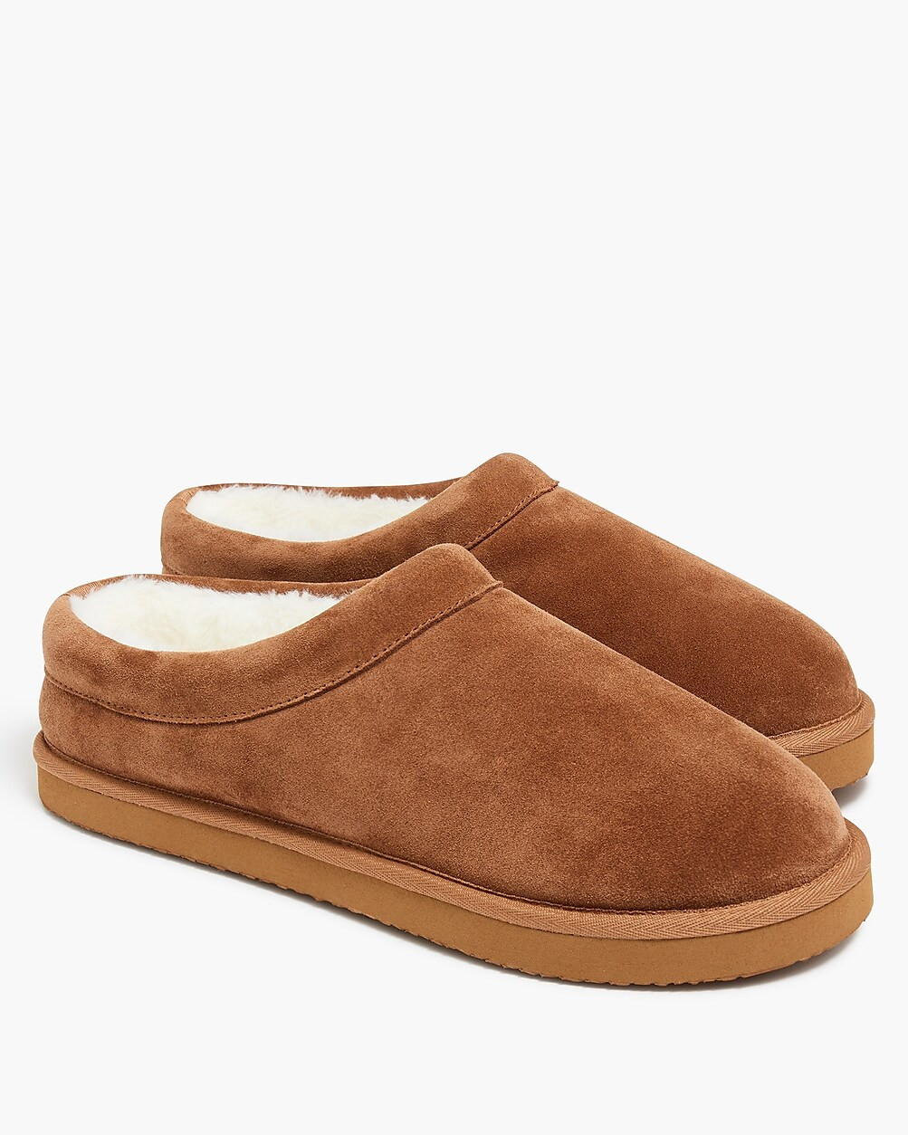 Suede unisex clog slippers | J.Crew Factory