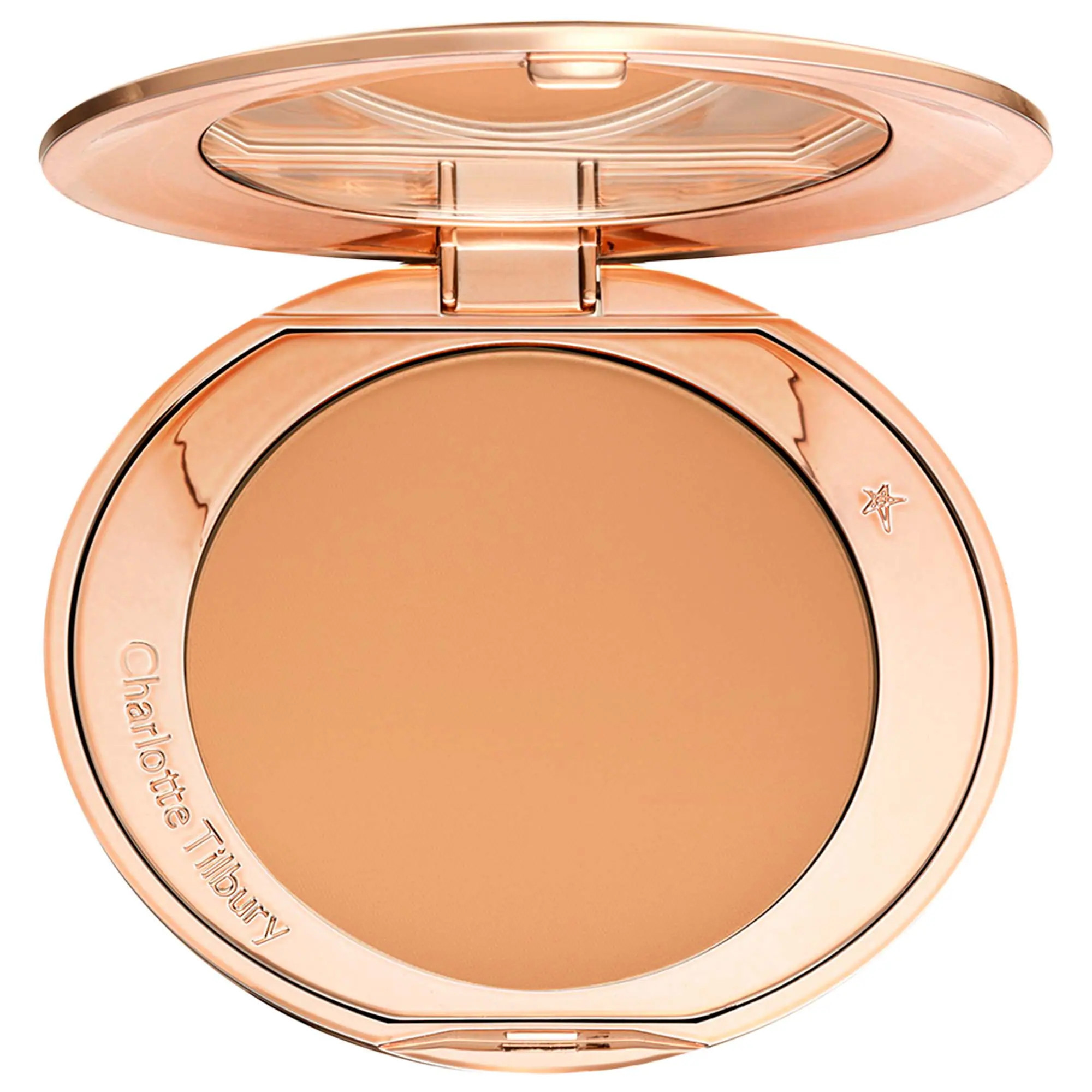 Charlotte Tilbury Airbrush Flawless Finish Refillable Blurring & Setting Powder 3 Tan 0.28 oz / 8 g | Sephora (CA)