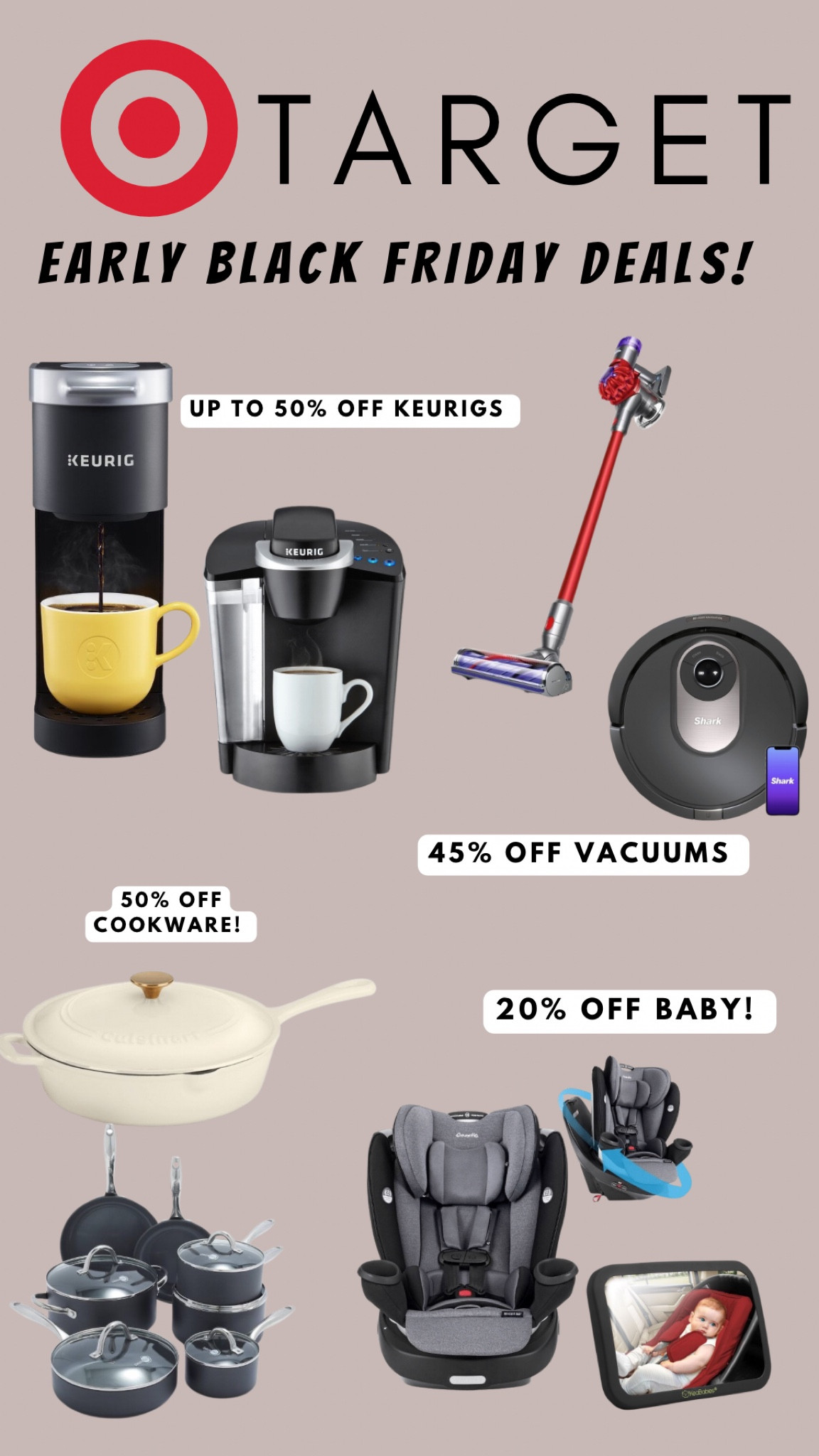 Take advantage of these early deals! #blackfriday #sale #target 