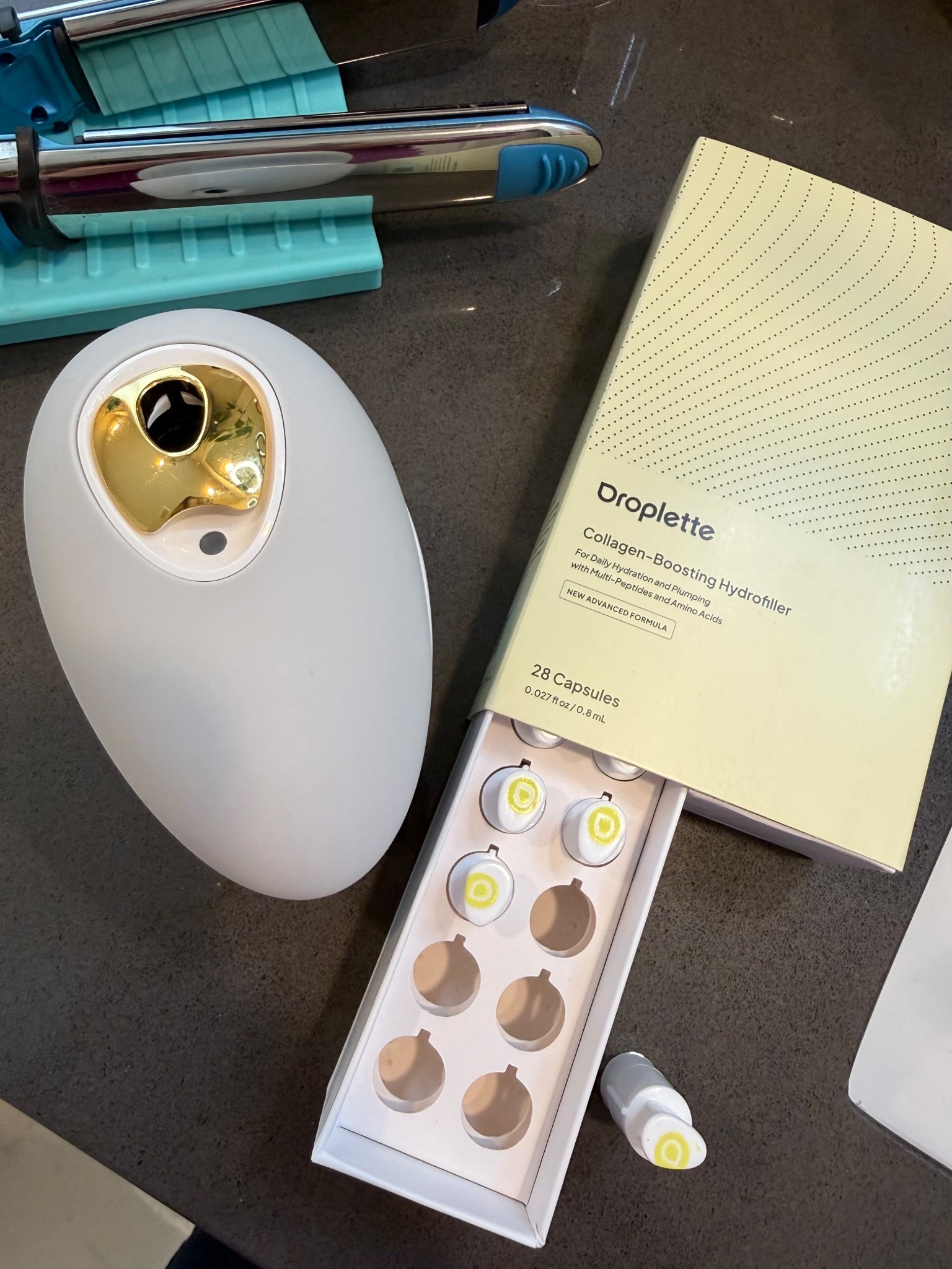 My face is in desperate need of hydration. I think this is the cure! @Droplette ￼

#LTKselfcare #LTKgrwm #LTKmomlife