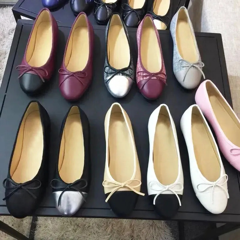 Dress shoes womens designer Ballet shoes women SHoes Spring Autumn new bow fashion Flat boat shoe... | DHGate