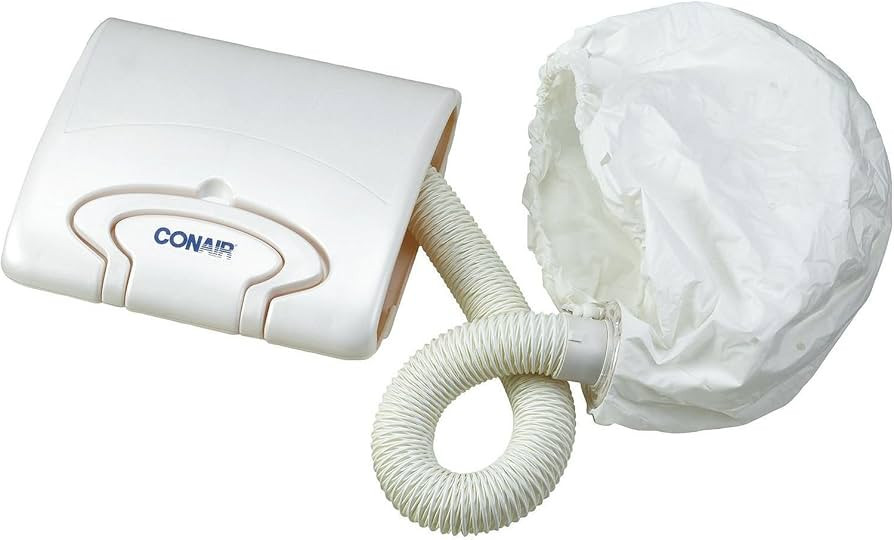 Conair Bonnet Hair Dryer, Soft Portable Bonnet Style Hair Dryer | Amazon (US)