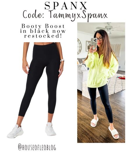 Spanx code:tammyxspanx. Leggings small. Sweatshirt xs. 

#LTKsalealert #LTKover40 #LTKfindsunder100
