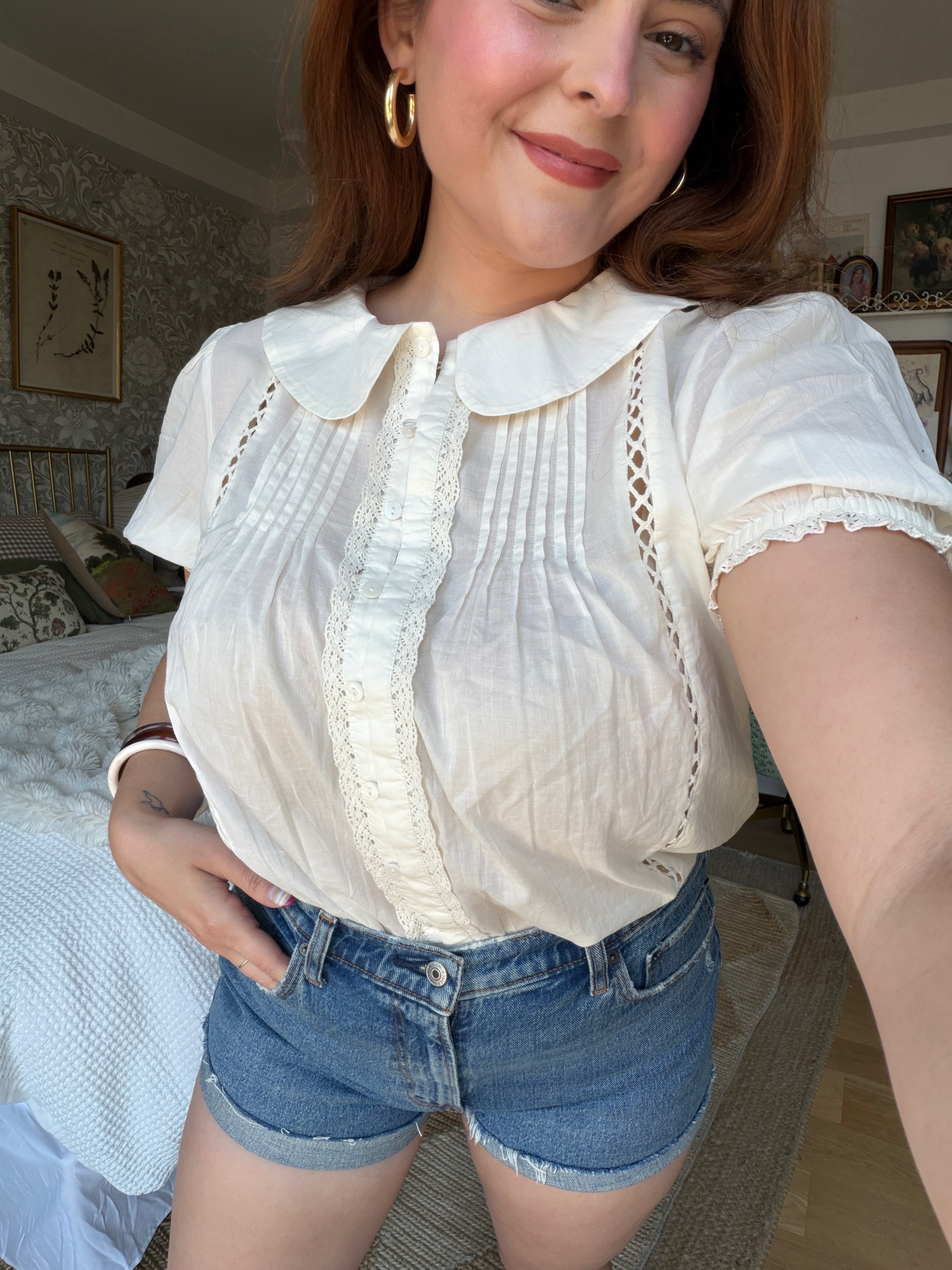 Abercrombie button up blousee

#LTKWorkwear #LTKmomlife #LTKMidsize