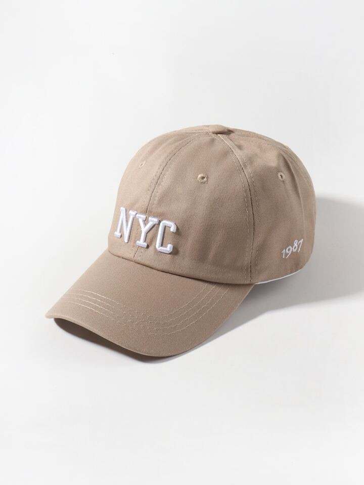1pc Neutral Letter Embroidered Baseball Cap For Daily Life For Outdoor Casual Daily | SHEIN