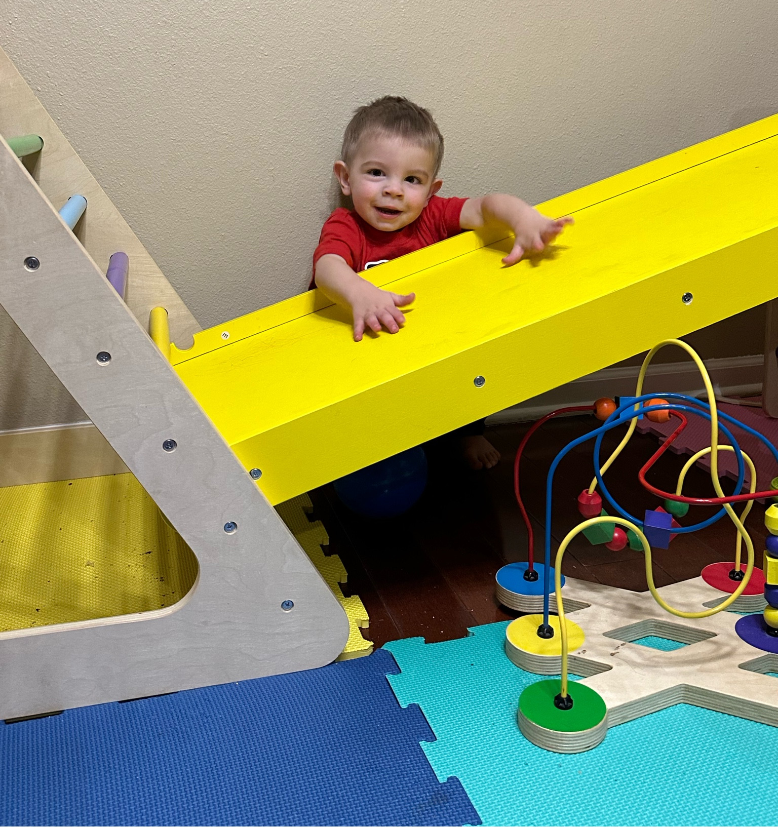 LITTLE DUDE LOVES HIS UPDATED PLAY SPACE! 

#LTKfamily #LTKhome #LTKkids