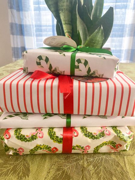 The  gifts are beginning to make it look like Christmas. I frequently buy my paper from the same Etsy shop. Gift giving could also be an art form  

#LTKGiftGuide #LTKHoliday #LTKunder50
