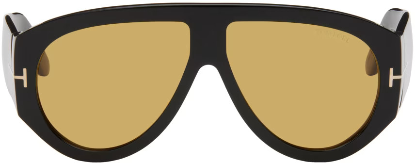 Black Bronson Sunglasses | SSENSE