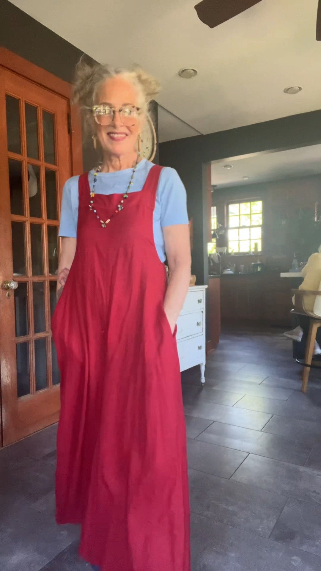 OOTD 7/13/2026

Red linen overalls are from TJMaxx 2 summers ago

#LTKdayinmylife #LTKgrwm #LTKootd