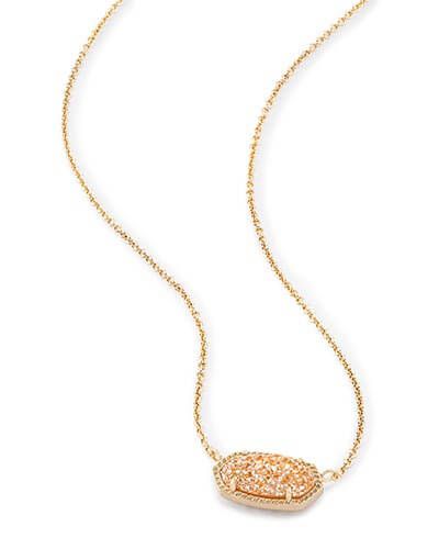 Elisa Pendant Necklace in Sand Drusy | Kendra Scott