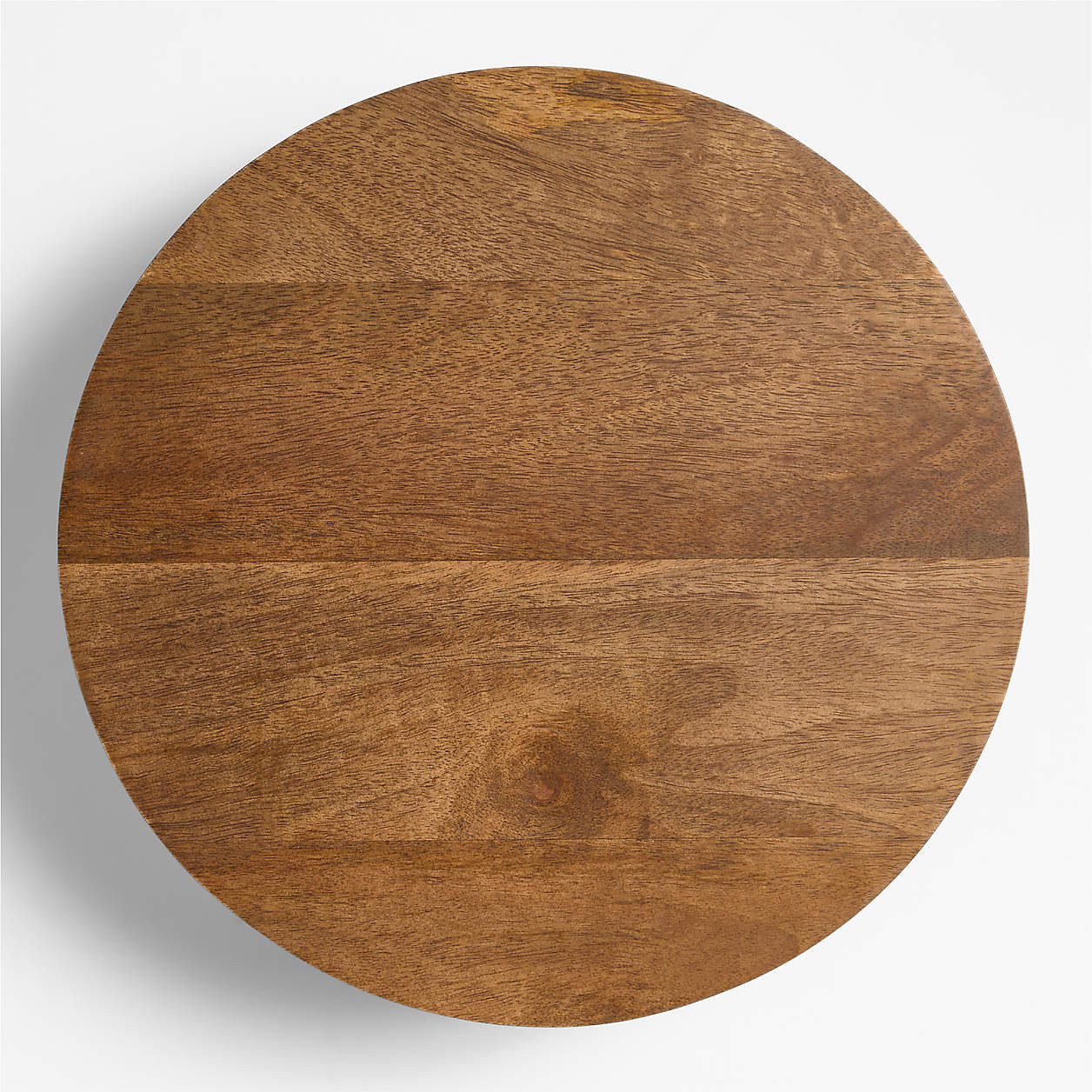 Orchard Wooden 14" Round Footed Serve Board + Reviews | Crate & Barrel | Crate & Barrel