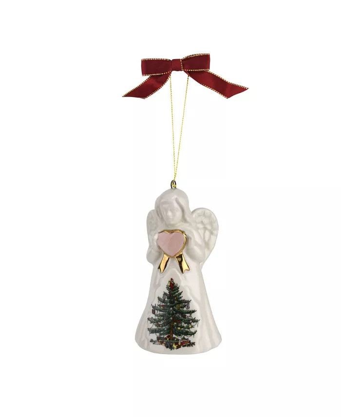 Spode Christmas Tree Angel Ornament - Macy's | Macy's