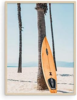 Haus and Hues Surf Art and Beach Pictures Wall Art - Palm Trees Poster California Wall Art | Cali... | Amazon (US)
