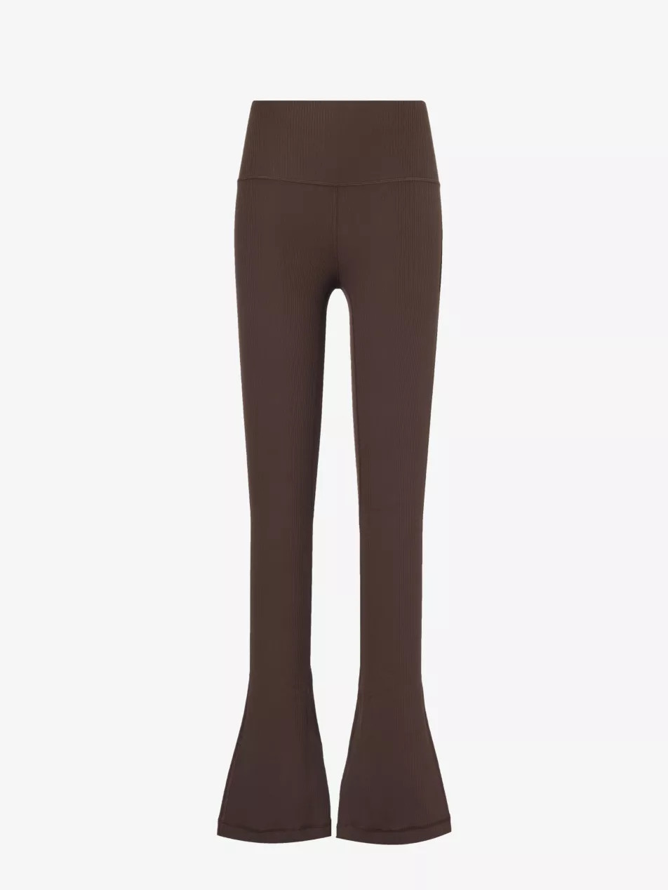 Align flared-leg high-rise stretch-woven leggings | Selfridges