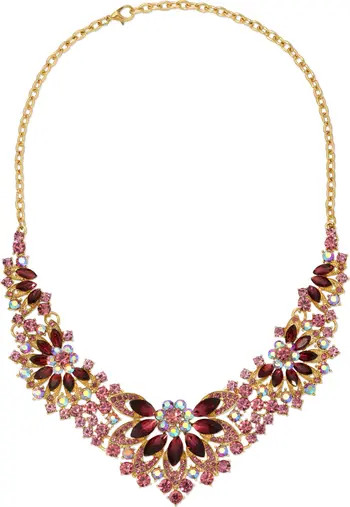 EYE CANDY LOS ANGELES Marsha Cubic Zirconia Statement Necklace | Nordstromrack | Nordstrom Rack