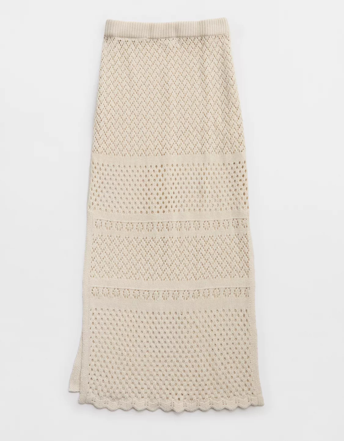 Aerie Crochet Coverup Maxi Skirt | Aerie