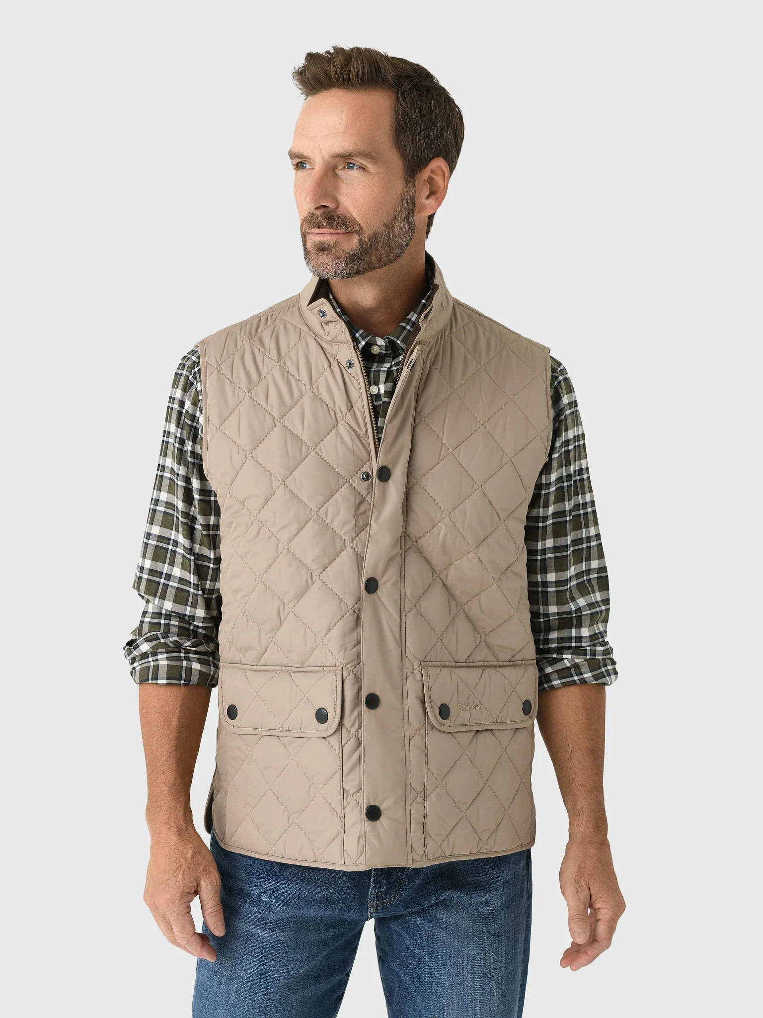 BARBOUR
                      
                     Men's New Lowerdale Quilted Gilet | Saint Bernard