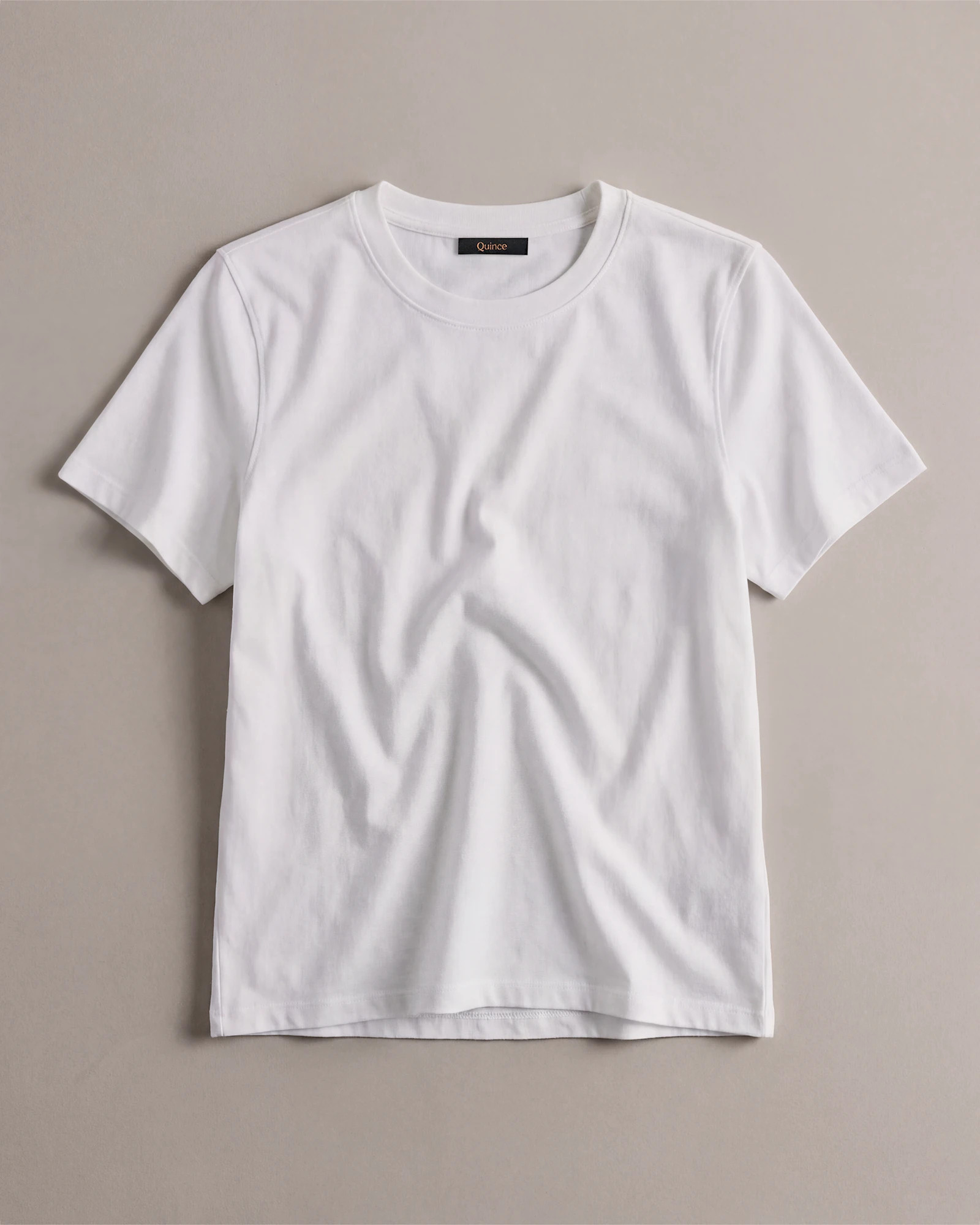 Quince | Women's Boxy Crewneck T-Shirt in Deep Navy, Size Large, Organic Cotton | Quince
