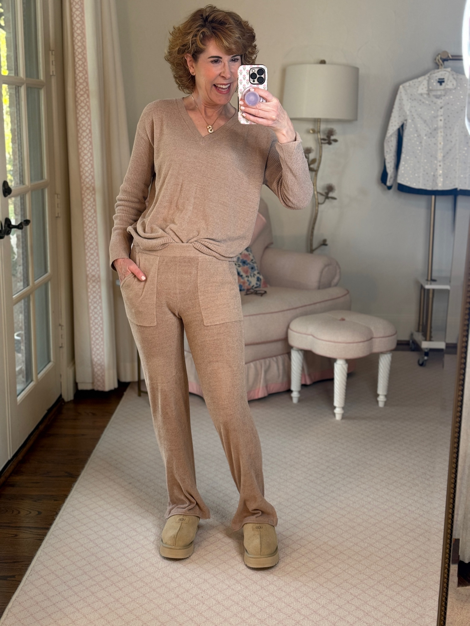 This Barefoot Dreams set is on sale and arrives in time for Christmas! 

I paired it with Ugg slippers for a cozy WFH day!

#LTKSaleAlert #LTKHoliday #LTKFindsUnder100