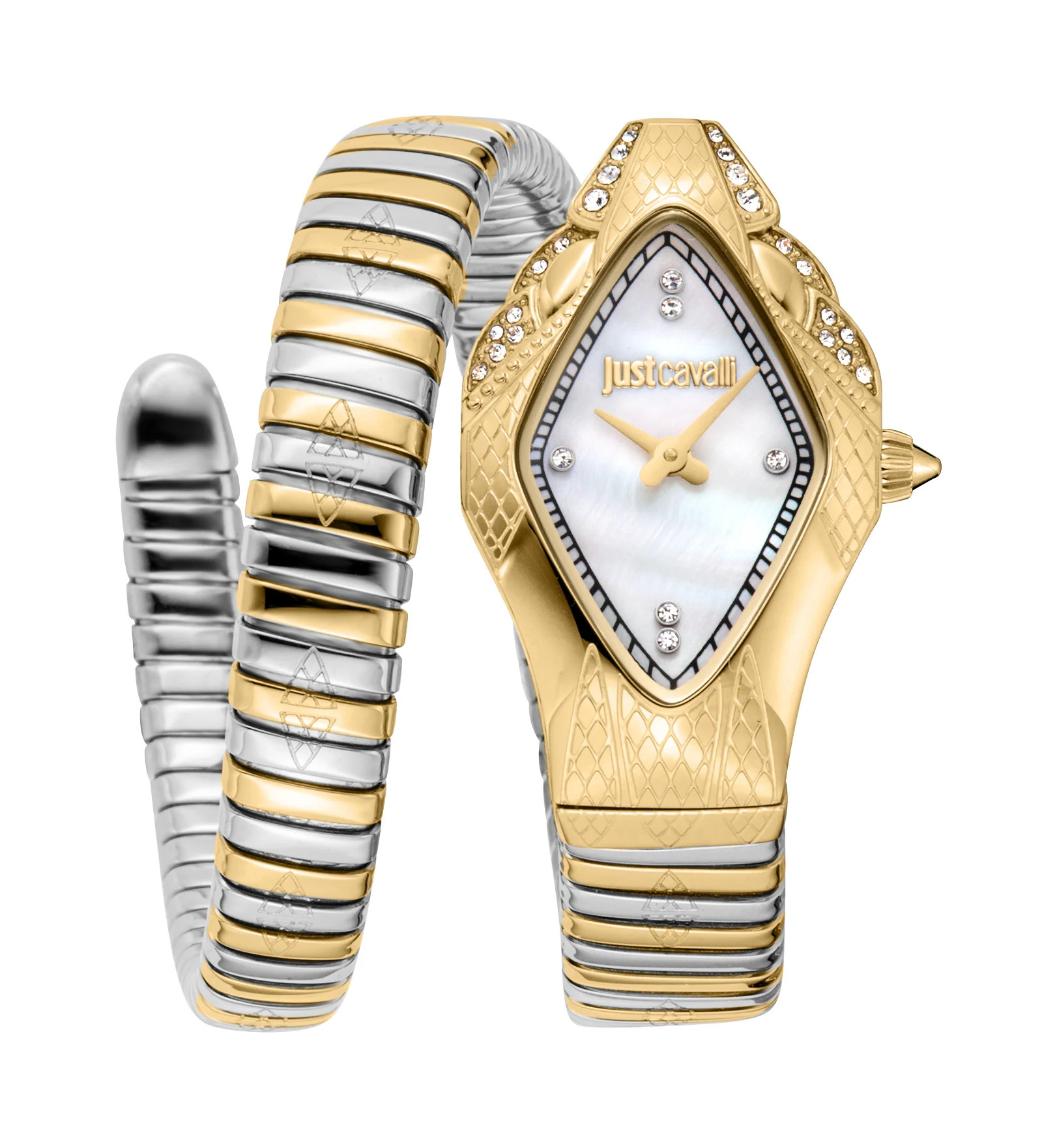 Just Cavalli Women's Snake 316L Stainless Steel Watch | Shop Simon