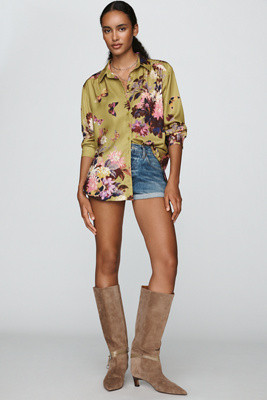 Brielle Relaxed Buttondown Blouse | Anthropologie (US)