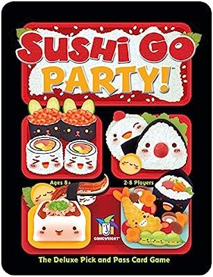 Gamewright Sushi Go Party! - The Deluxe Pick & Pass Card Game | Amazon (US)