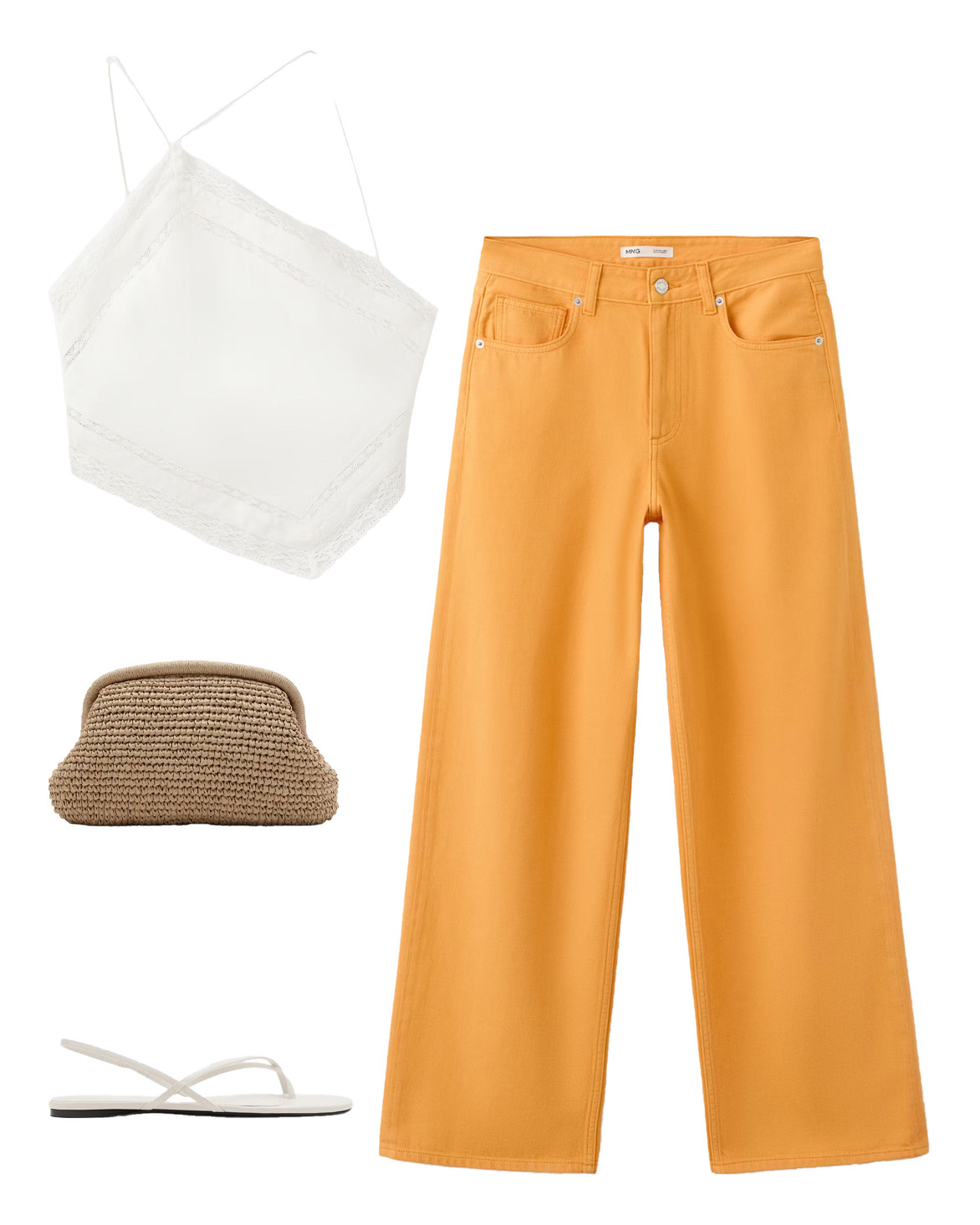 Spring/summer outfit from Mango 🥭 

 