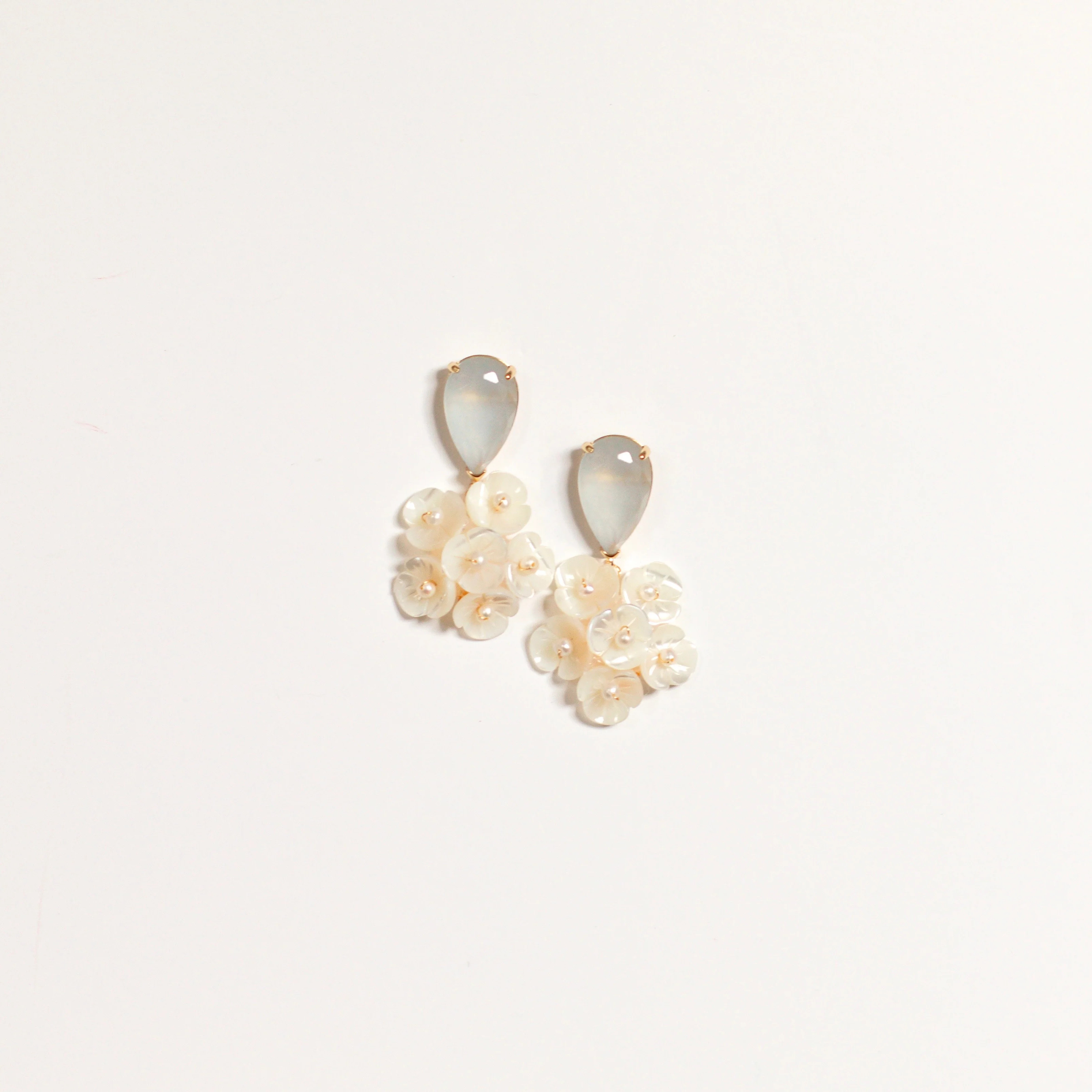 Ice Blue + Pearl Bouquet | Vivian Drew