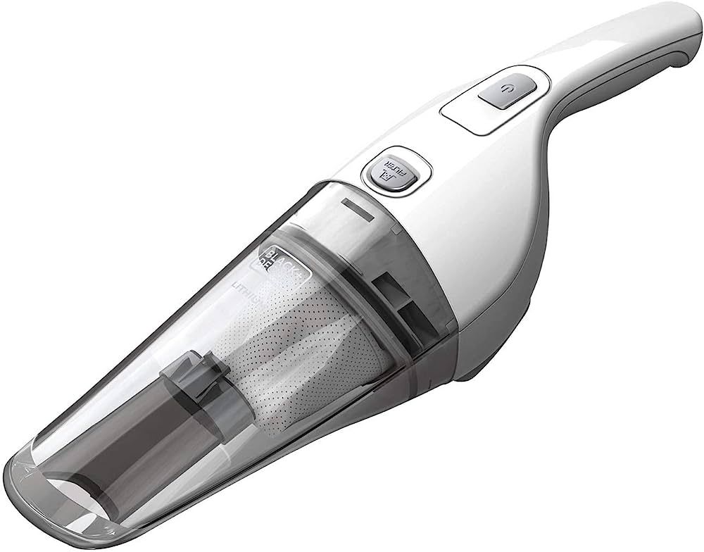 BLACK+DECKER Handheld Vacuum 2Ah, Power White (HNV220BCZ10FF), White, Grey | Amazon (US)