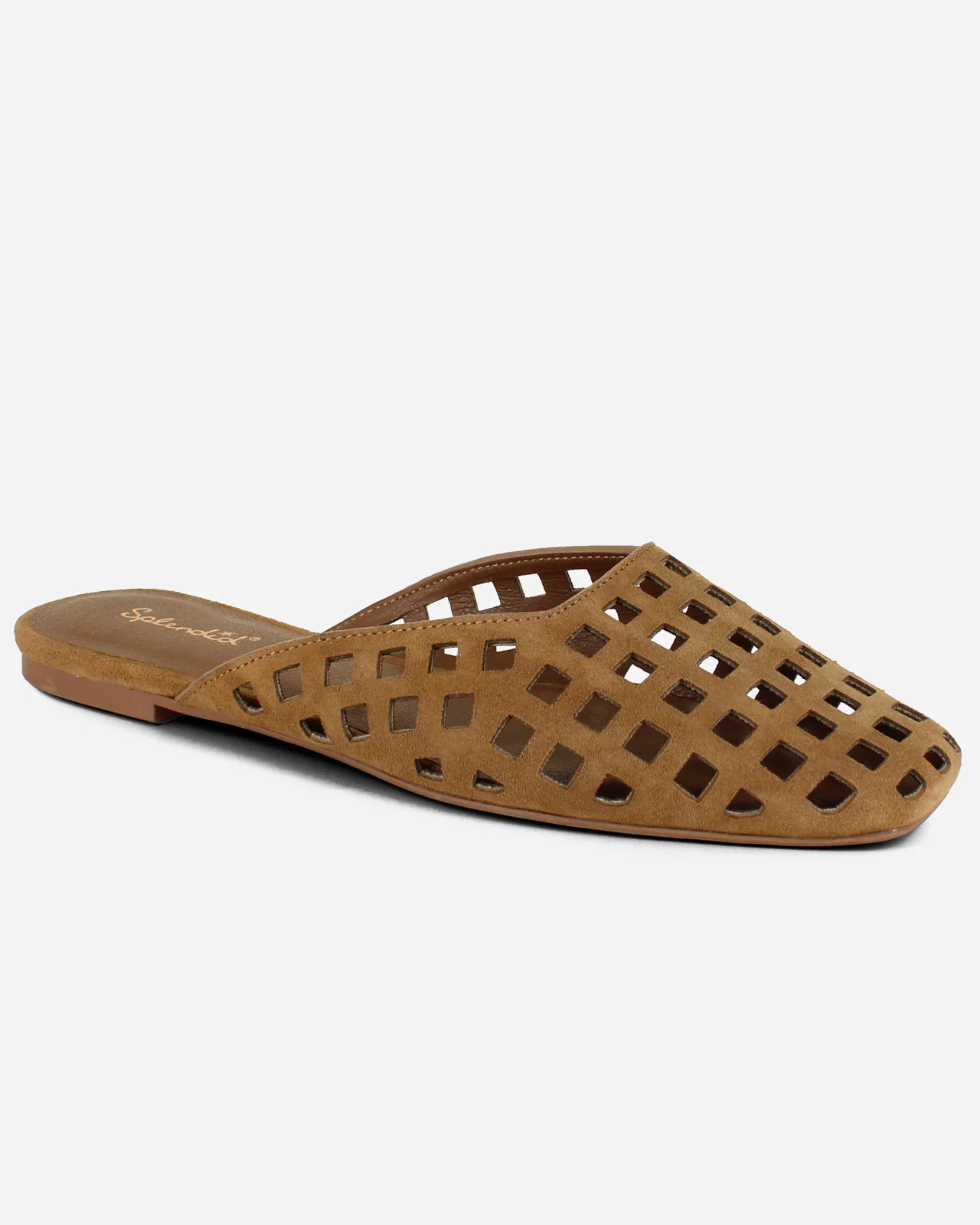 Splendid - Remi Suede Mule in Caramel - Caramel | Splendid