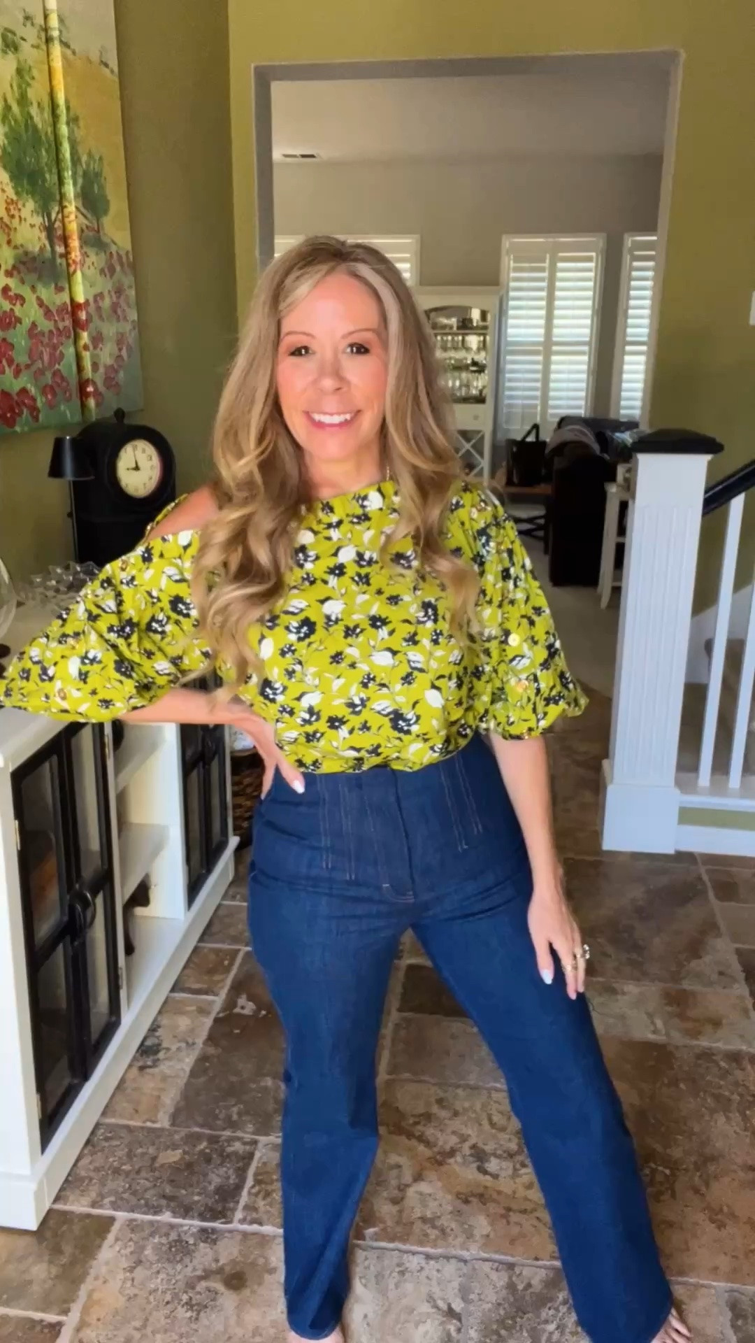 Petites! Try extra high-rise jeans! . It’s also a great option for curvy petites. 

Define the waist and tuck your top
Find a top that has a little bit of volume to balance everything and finally add a point to shoe doesn’t need to be a heel. 

I’ll add some of my favorite current extra high-rise option options and similar tops

This works best with a flare, boot cut, or trouser style

My top is older from Buru (amazing quality, no links)



Xo,
Jill 💋

#LTKootd #LTKgrwm #LTKPetite
