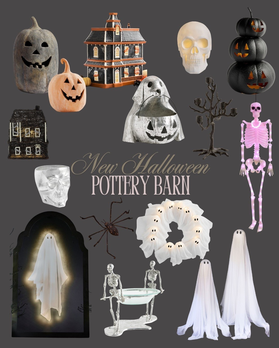 New Halloween arrivals at pottery barn. I’m loving all the ghosts and their popular terracotta pumpkins are back! 

#LTKHome #LTKSeasonal #LTKParties