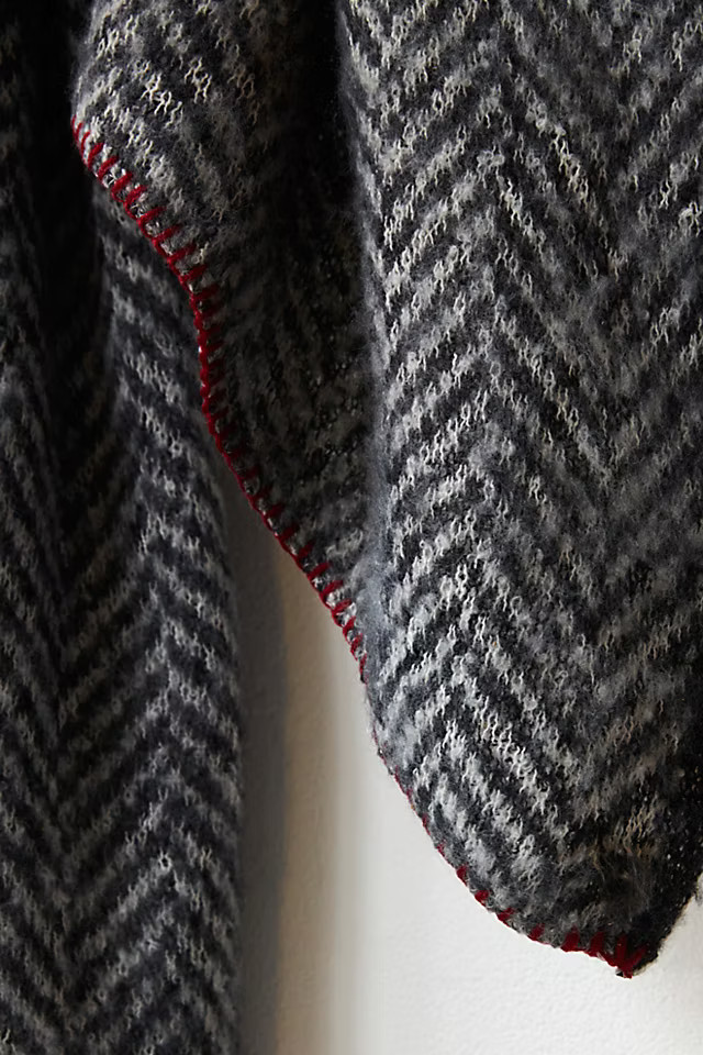 Chevron Recycled Blend Blanket Scarf | Free People (Global - UK&FR Excluded)