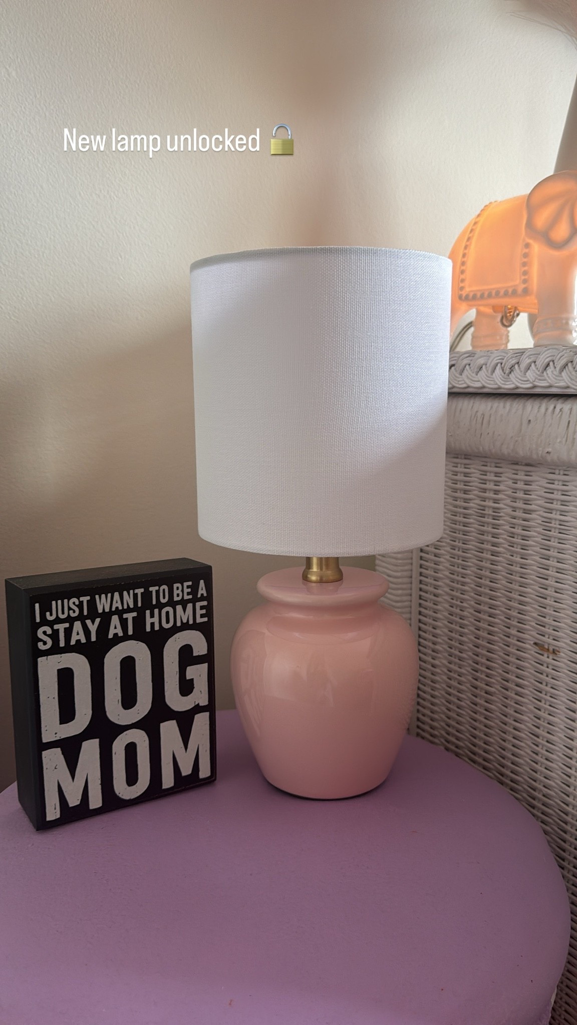 Bedroom lamp 
The white shade came with the lamp when I bought it

#LTKHome