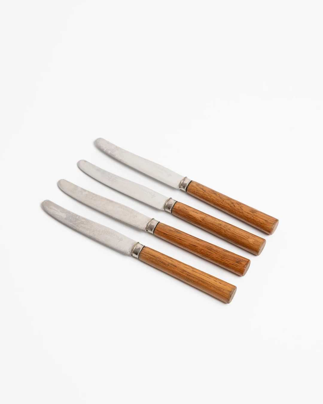 Vintage Swedish Butter Knives With Wood Handles Set of 4 Scandinavian Stainless Steel Cutlery Fro... | Etsy (US)