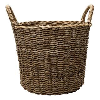 17 in. Dia Seagrass Basket Planter in Natural with Plastic Linerby MPG(Brand Rating: 4.4/5)16(7) | The Home Depot