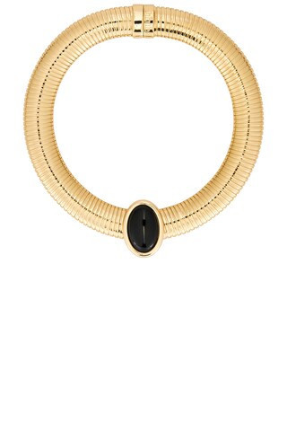 Julietta Opyum Necklace in Metallic Gold | FWRD 