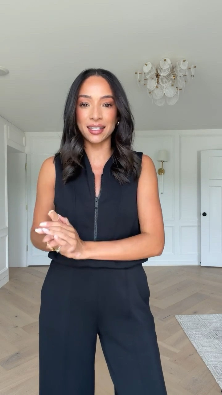 Use code AE25 to save 25% off full-priced AirEssentials from Spanx! 🖤 This jumpsuit is so chic, polished, and the fabric is made with the most buttery soft material! The easiest travel outfit even in the summer - Wearing size S tall jumpsuit 

fall outfit, fall fashion, spanx outfit, summer outfit, errands outfit, loungewear, casual outfit, travel outfit, airport outfit, work from home outfit, mom outfit, postpartum outfit

#LTKTravel #LTKSeasonal #LTKSaleAlert