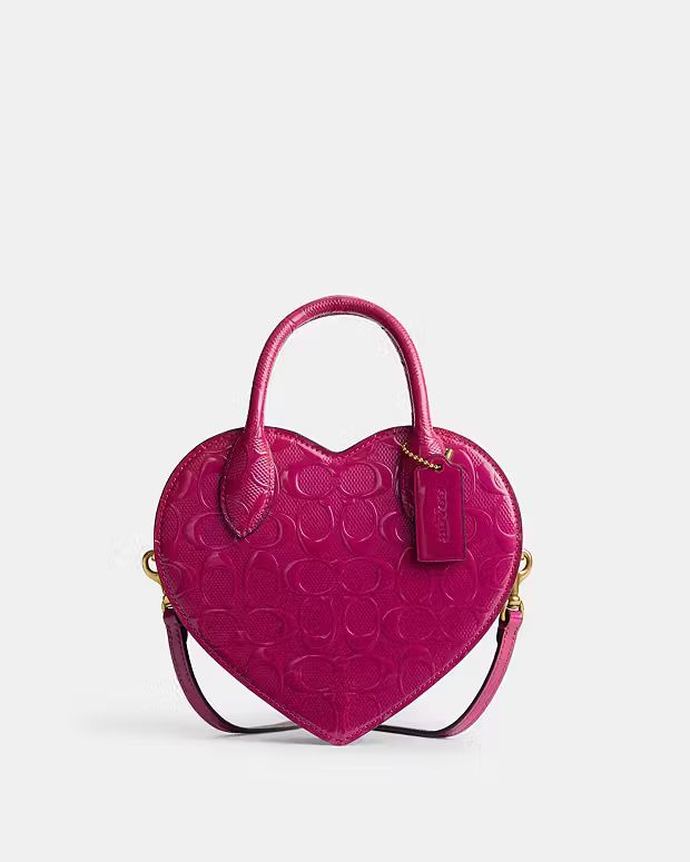 Heart Bag In Signature Leather | Coach (US)