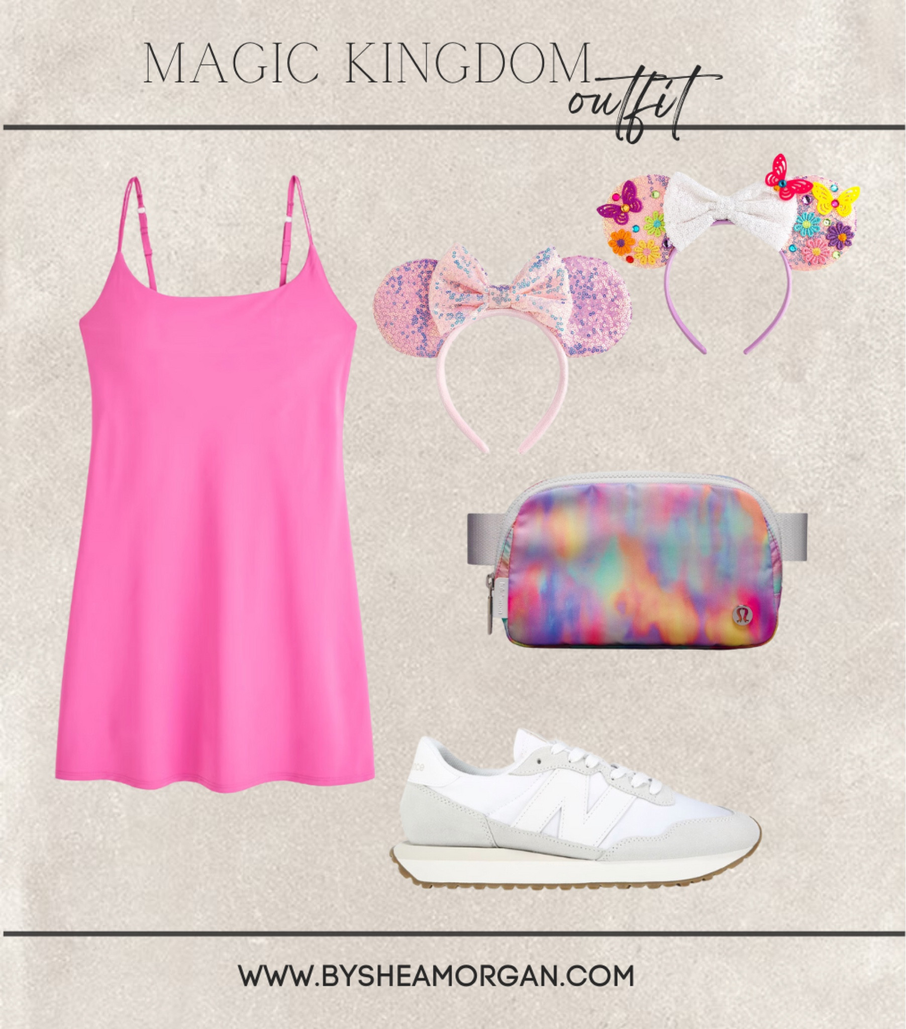 Disney outfits, magic kingdom outfit, Disney style, lululemon belt bag 