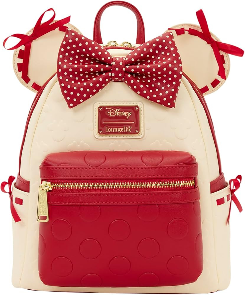 Loungefly Minnie Mouse Rock the Dots Coquette Mini Backpack | Amazon (US)