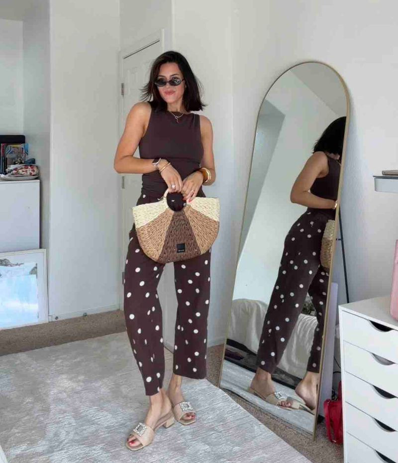 Effortless, elevated, and a little obsessed 🤎✨
This brown set is giving timeless beauty—from the perfect fit to the matching handbag and sandals that pull it all together. Simple, chic, and made for those “I didn’t try… but I did” moments. 

 #LTKdayinmylife #LTKgrwm #LTKSaleAlert